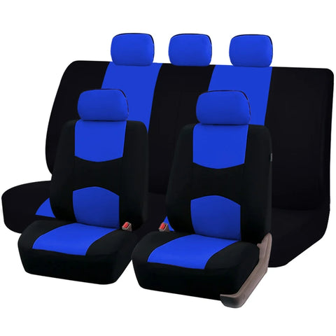 AUTO PLUS Universal Car Seat Cover Fit For Most Car SUV Truck Van Car Accessories Interior With Airbag Compatible Seat Cover Car