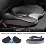 Cushion Non Slip Orthopedic Memory Foam Prostate Cushion for Tailbone Sciaticaback Pain Relief Comfort Chair Car Seat