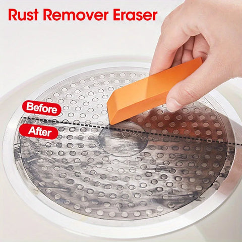 Limescale Eraser Stainless Steel Rust Remover Kitchen Faucet Cleaning Rubber Home Cleaning Accessories Tools Cleaner Household