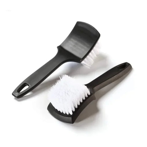 1 Pcs Car Tire Rim Brush Wheel Hub Cleaning Brushes Plastic Handle Auto Washing Cleaner Tools Car Detailing Cleaning Accessories