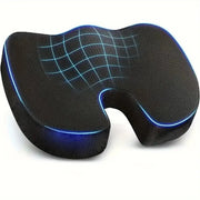 Car Booster Cushion Ergonomic Seat Cushion U-shaped Memory Foam Rebound Tailbone Cushion Office Chair Long-term Sitting Cushion