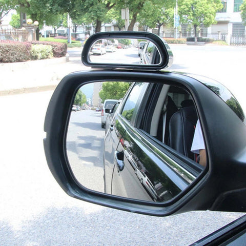 360 Degree Adjustable Wide Angle Side Rear Mirror Blind Spot Convex Mirrors for Car Reverse Parking Auxiliary Rear View Mirror