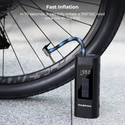 YOUNGDO Car Air Compressor Portable Tire Inflator 150 PSI & 6000mAh Smart Digital Inflatable Pump For Car Bicycle Boat Air Pumps