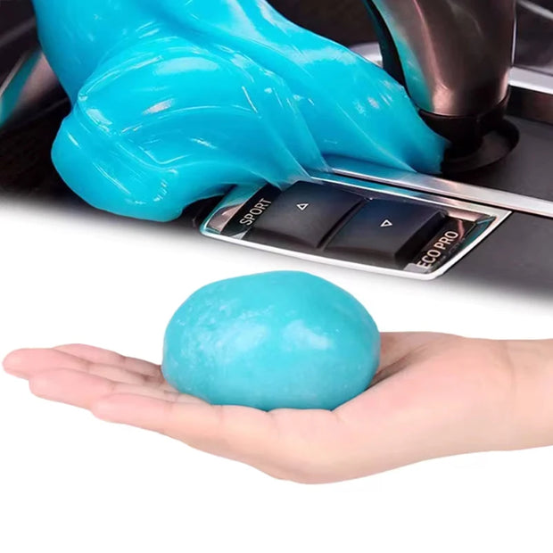 1Pc High Efficiency Dust Remove Gel Car Interior Clean Magic Mud Universal Household Keyboard Desk Cleaning Tool Car Accessories