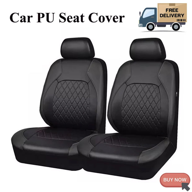 HOT SELL Car Seat Cover PU Leather Vehicle Seat Cushion Full Surround Seat Protection Cover Car SUV Interior Accessories