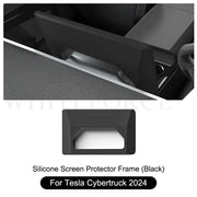 For Tesla Cybertruck 2024 Storage Box Storage Organizer Case Tray Under The Central Control Screen Behind The Screen Storage Box