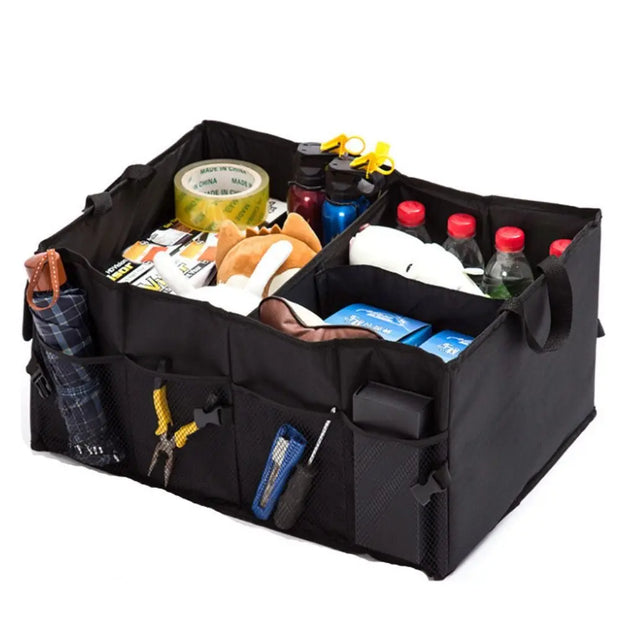 New Car Trunk Organizer Box Large Capacity Auto Multiuse Tools Multifunction Bag Oxford Cloth Folding for Emergency Storage Box