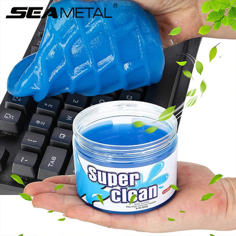 SEAMETAL Car Cleaning Gel Multifunctional Air Vent Outlet Dashboard Laptop Magic Cleaning Tool Wash Mud Dust Remover Dirt Clean