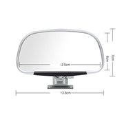 360 Degree Adjustable Wide Angle Side Rear Mirror Blind Spot Convex Mirrors for Car Reverse Parking Auxiliary Rear View Mirror