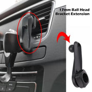 Untoom 17mm Ball Joint Extension Arm for Car Air Vent Phone Stand GPS Mount Car Air Outlets Mobile Phone Holder Accessories