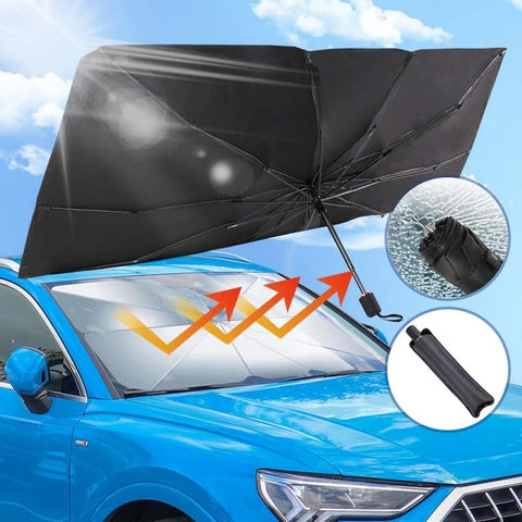 Car Windshield Sun Shade Umbrella Sun Protection Cover for Renault megane 2 3 4 clio 4 duster trafic Avantime Captur DOKKER