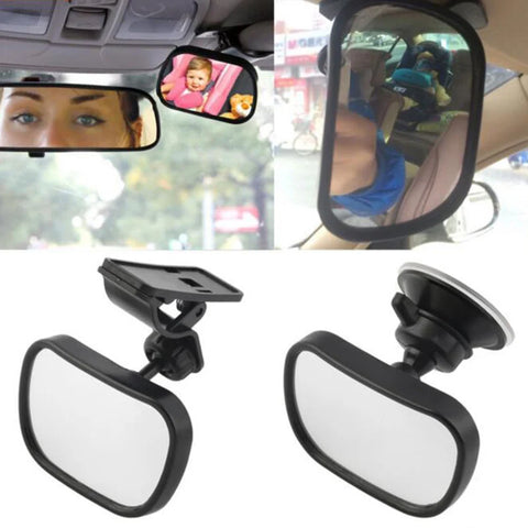 Adjustable Baby Car Mirror Car Back Seat Safety View Rear Ward Facing Car Interior Baby Kids Monitor Reverse Safety Seats Mirror