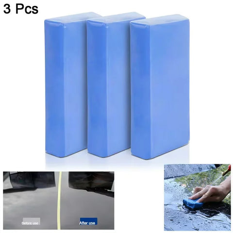 Car Wash Mud, White Car, Volcanic Mud, Car Cleaning Sponge Car, Using Strong Force To Remove Mud, Car Beauty Products