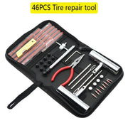 46/62 Pcs Set Car Tire Repair Tool Tire Repair Kit Studding Tool Set Auto Bike Tire Repair Puncture Plug Garage Car Accessories