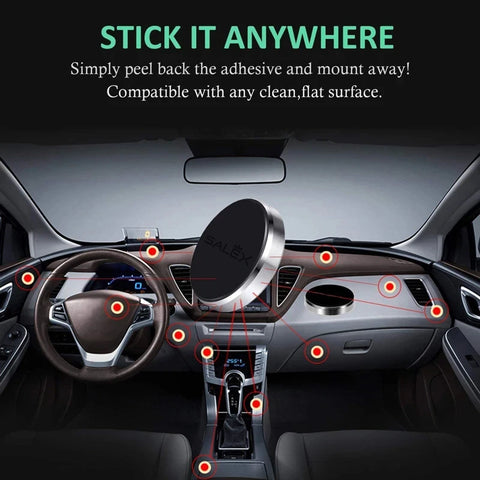 1PCS Magnetic Phone Car Holder Universal Magnetic Mount Bracket Stick on Car Dashboard Wall for iPhone for Samsung for Xiaomi