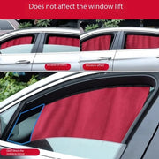 New Car Track Type Curtains Sunshades Small Car Curtains Car Sunscreens Front And Rear Privacy Sliding Rails For Use In Cars