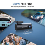 DDPAI WiFi Car DVR Mini Pro HD Night Vision 1296P Dash Cam Recorder