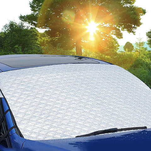 Smart Windshield Cover Anti Shade Frost Ice Snow Protector UV Protection Anti Snow Frost Ice Shield Dust Protector