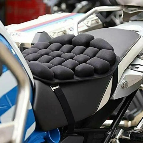 Hot 3D Gel Seat Motorcycle Seat Cushion Anti Slip Motorbike Pillow Pad Comfort Sunscreen Gel Seat Cushion Motorcycle Accessories