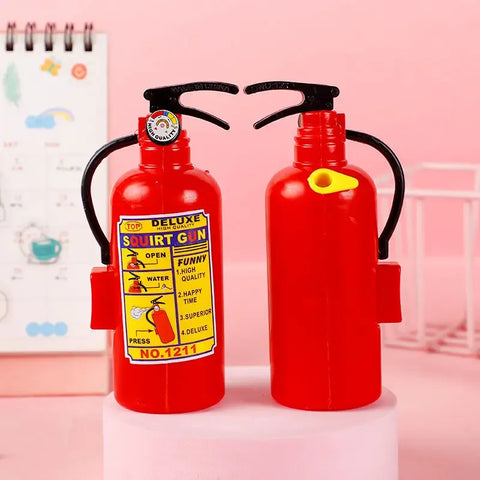 10Pcs Mini Fire Extinguisher Shape Water Guns Outdoor Summer Beach Toys for Kids Birthday Party Favors Pinata Fillers Treat Bag