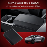 For Tesla Cybertruck 2023 2024 2025 TPE Armrest Box Protective Cover Armrest Box Cover Non-slip Car Auto Interior Accessories