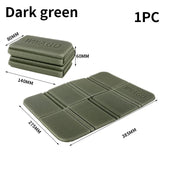 Outdoor Picnic Folding Seat Mat Portable Insulation Moisture-proof Foam Grass Field Small Seat Mat Floor Mat Bus Fart Cushion