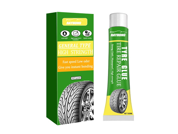 Black Tyre Repair Instant Liquid Strong Rubber Glues Wear-resistant Rubber Non-corrosive Adhesive Glue Car Instant Strong Tools