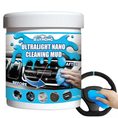 Auto Cleaning Putty Car Dust Cleaning Gel Universal Gel Cleaner Car Cleaning Supplies 70g Car Detailing Gel Auto Interior tools