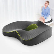 Memory Foam Seat Cushion Pillow Chair Cushion Seat Pad Car Hip Massage Pillow Office Chair pads Support Orthopedic Pain Relief