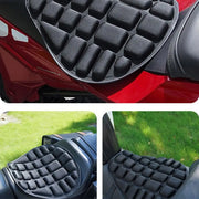 Motorcycle Seat Cushion Black Foam Soft Comfortable Breathable Seat Covers Mats Motorcycles Electric Bike Accessories