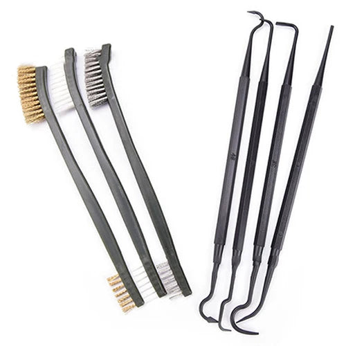 Multipurpose Car Detailing Cleaning Tool Accessories Wire Brushes and 4 Nylon Picks and Brush Set  Car Detailing  car cleaning