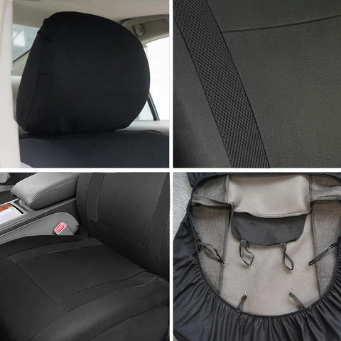 Universal Breathable Car Seat Covers Air Mesh Fabric Splicing With Polyester Fabric Fit For Most Car Suv Accessories Interior