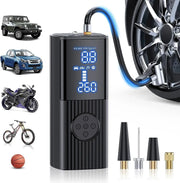 50L/min 20000mAh Air Compressor Portable,Wireless Car Tyre Inflator,12V Air Pump,160PSI Digital Motorcycle Tire Inflator