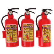 3Pcs Funny Mini Fire Extinguisher Toys Whole Person Prank Gift Water Gun Spray Water Children Firefighters Professional Props