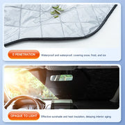 Car Snow Ice Protector Cover Winter Windshield Sunshade For Car Outdoor Summer Car Cover Anti Frost Anti Sun Covers Protection