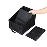 Black Car Trunk Organizer High Capacity Trunk Storage Organizer Box Save Space Car Seat Organizer Car Trunk Storage Box