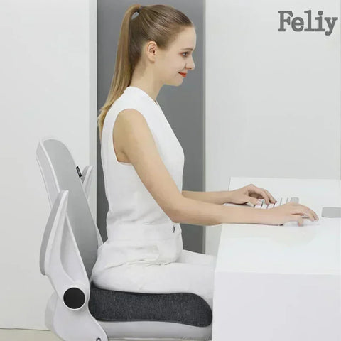 Memory Foam Office Chair Cushion Car Seat Support Pads Buttocks Pillow Massage Hips Orthopedic Pillow Coccyx Pain Relief Cushion