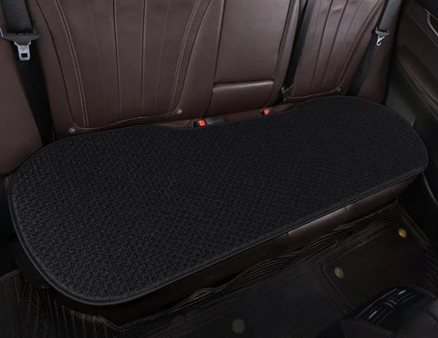 Car Seat Cover Front Rear Flax Seat Protect Cushion Automobile Seat Cushion Protector Pad Mat Backrest Headrest Auto Interior