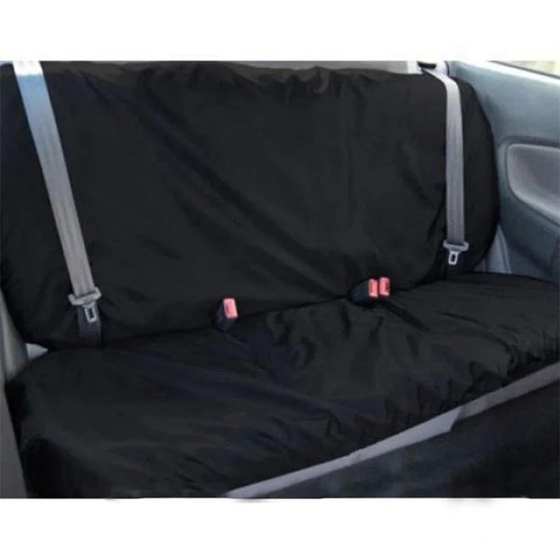 Universal Black Car Seat Cover Front and Rear Polyester Waterproof Anti-fouling Car Protective Seat Cover Interior Seat Supplies