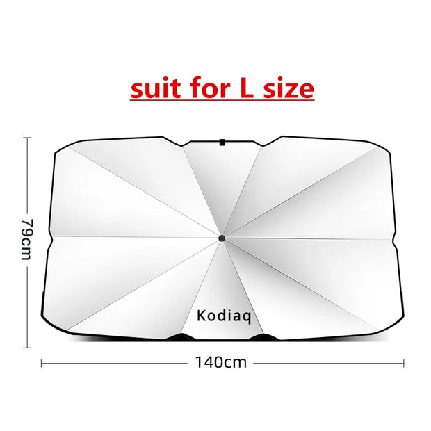 Car Windshield Sunshade Car Interior Front Sun Shade for Skoda Octavia Fabia Rapid Superb Kodiaq Scala Karoq Citigo Kamiq Enyaq