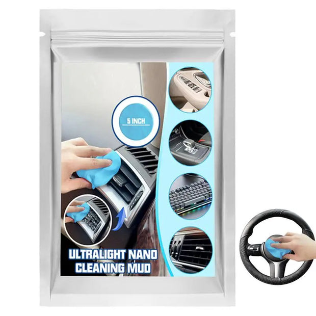 20g Car Cleaning Gel Slime Magic Mud Automobile Air Vent Computer Keyboard Dirt Dust Remover Gel Car Wash Interior Cleaning Tool