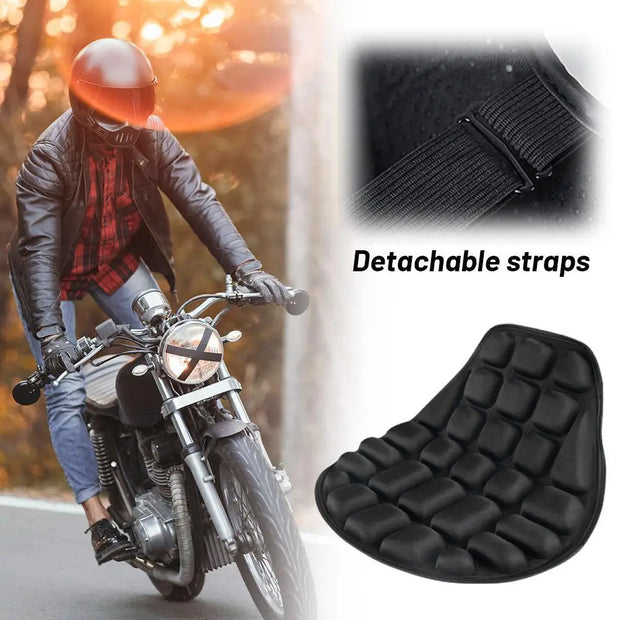 Motorcycle Gel Seat Pad Tenon Soft Shock Cushion Cover Breathable Eva High Foam Heat Dissipation And Decompression