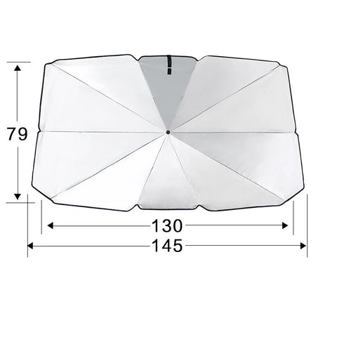 Car Windshield Sun Shade Umbrella Sun Protection Cover for Renault megane 2 3 4 clio 4 duster trafic Avantime Captur DOKKER