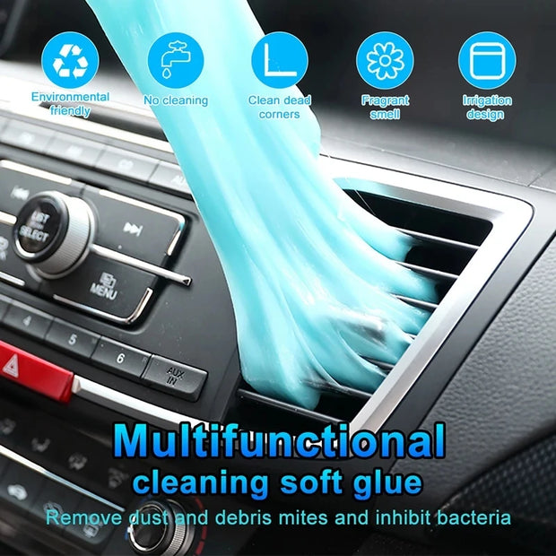 Car Cleaning Gel Detail Tool Auto Interior Putty Cleaner Reusable Gels Magic Keyboard Notebook Clean Car Wash Slime for Cleaning