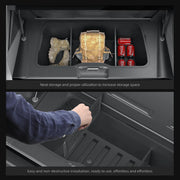 For Tesla Cybertruck 2024 Lower Layer Trunk Combination Partition Truck Bed Container Organizer Board Interior Accessories