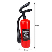 Inflatable Fire Extinguishers Shaped Balloons Toys for Kids Fire Truck Birthday Party Decor Firefighter Birthday Party Supplies