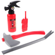 1Set Fireman Role Play Props High Simulation Fire Extinguisher Realistic Cosplay Accessories Kids Theme Party Pretend Play