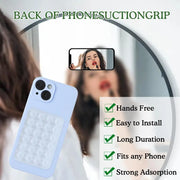 Transparent Suction Cup Silicone Phone Backed sticker Suction Pad phone holder Backed Adhesive Rubber Sucker Pad For Fixed Pad