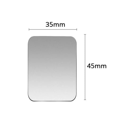 Metal Plate Magnet Mobile Stand Universal Replacement Metal Plate Kit With Adhesive For Xiaomi Magnetic Car Mount Phone Holder