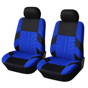 Car Seat Covers Full Set Front Split Rear Bench For Car Universal Cloth SUV Sedan Van Automotive Interior Covers